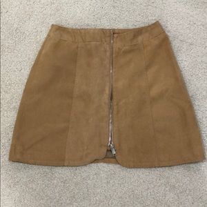 Tan skirt